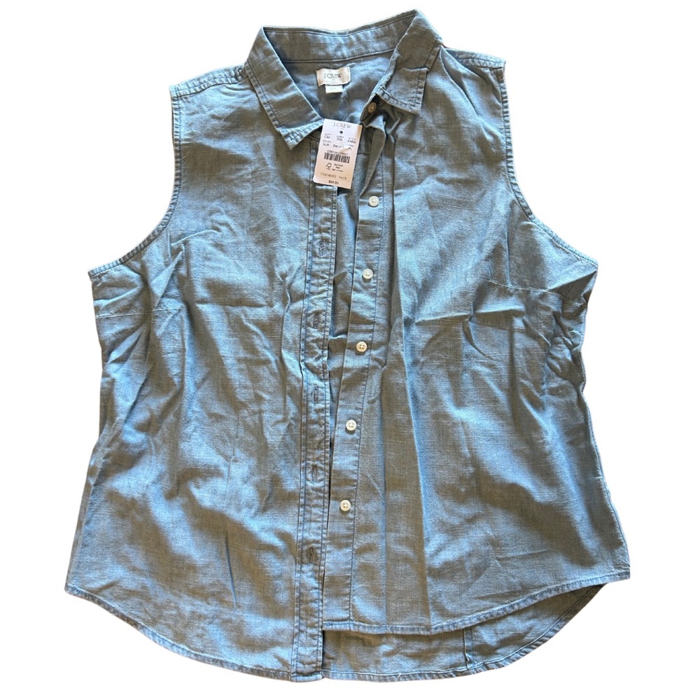 J. Crew Button Up Chambray Shirt
